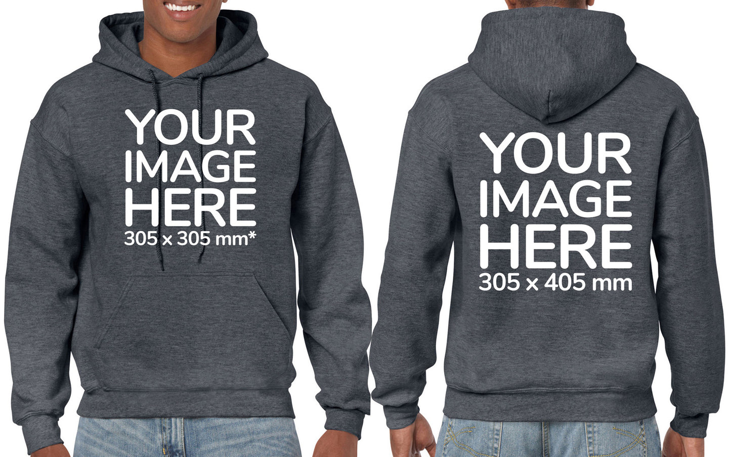 Adult Hoodie - Front and Back