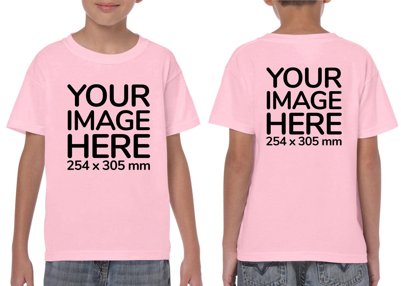 Children's T-Shirt - Front & Back
