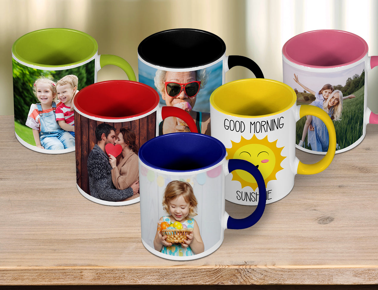 Colourful Coffe Mug lineup