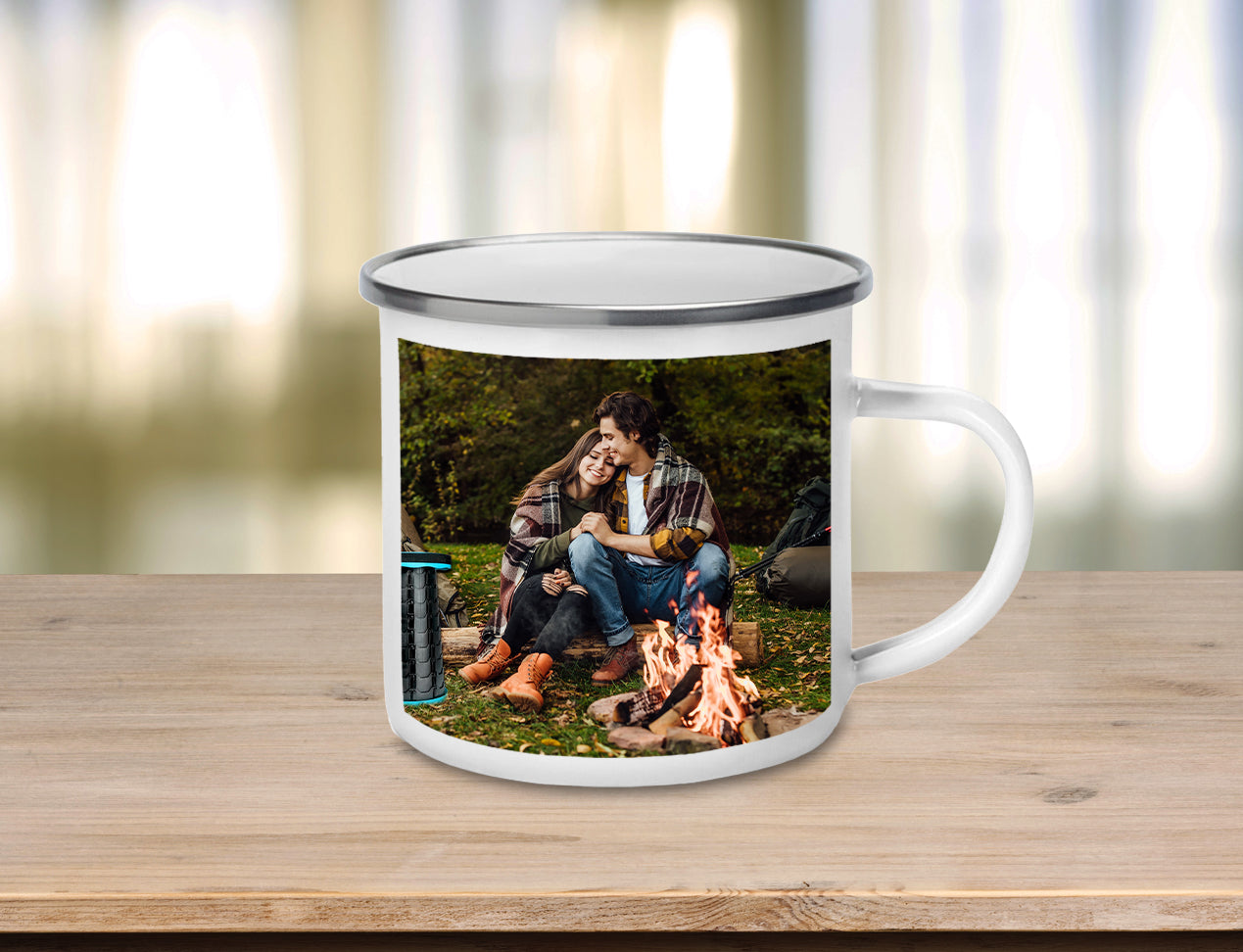 Custom Enamel Camping Mug