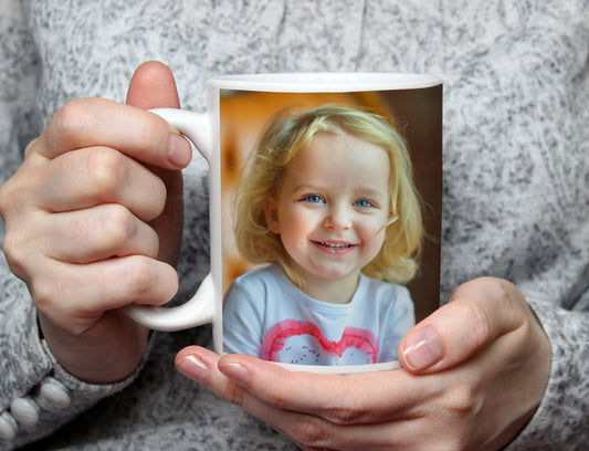 Custom Photo Mug with kid image