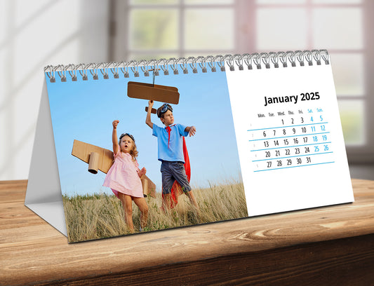 2025 Desk Calendars - Personalised Desk Calendar