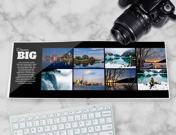 Layflat Hard Cover Photo Book
