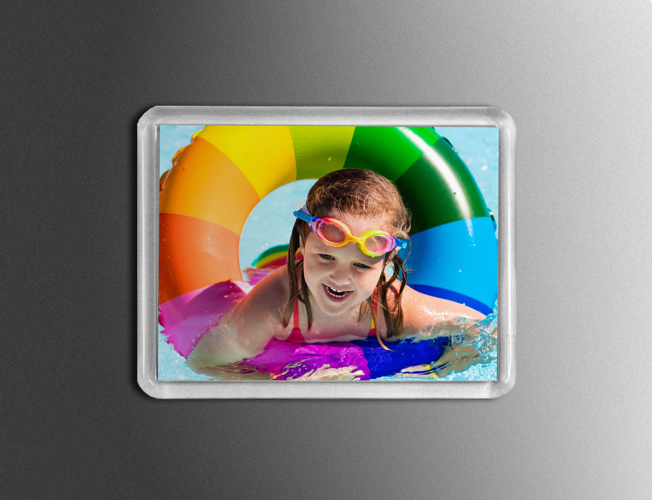 Clear Acrylic Magnet