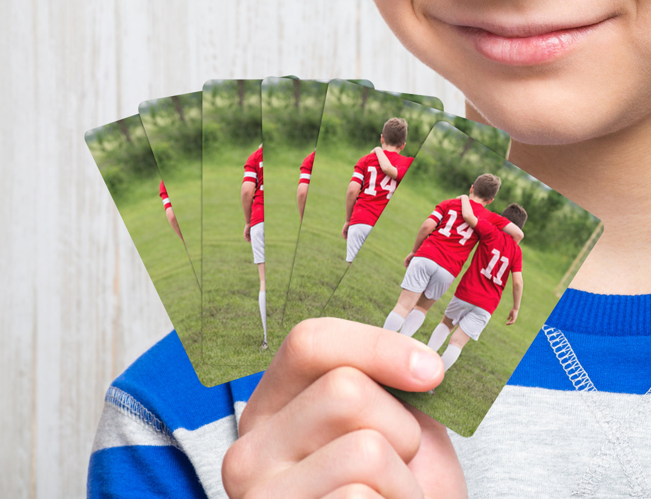 Custom Playing Cards with a personalised image on the back