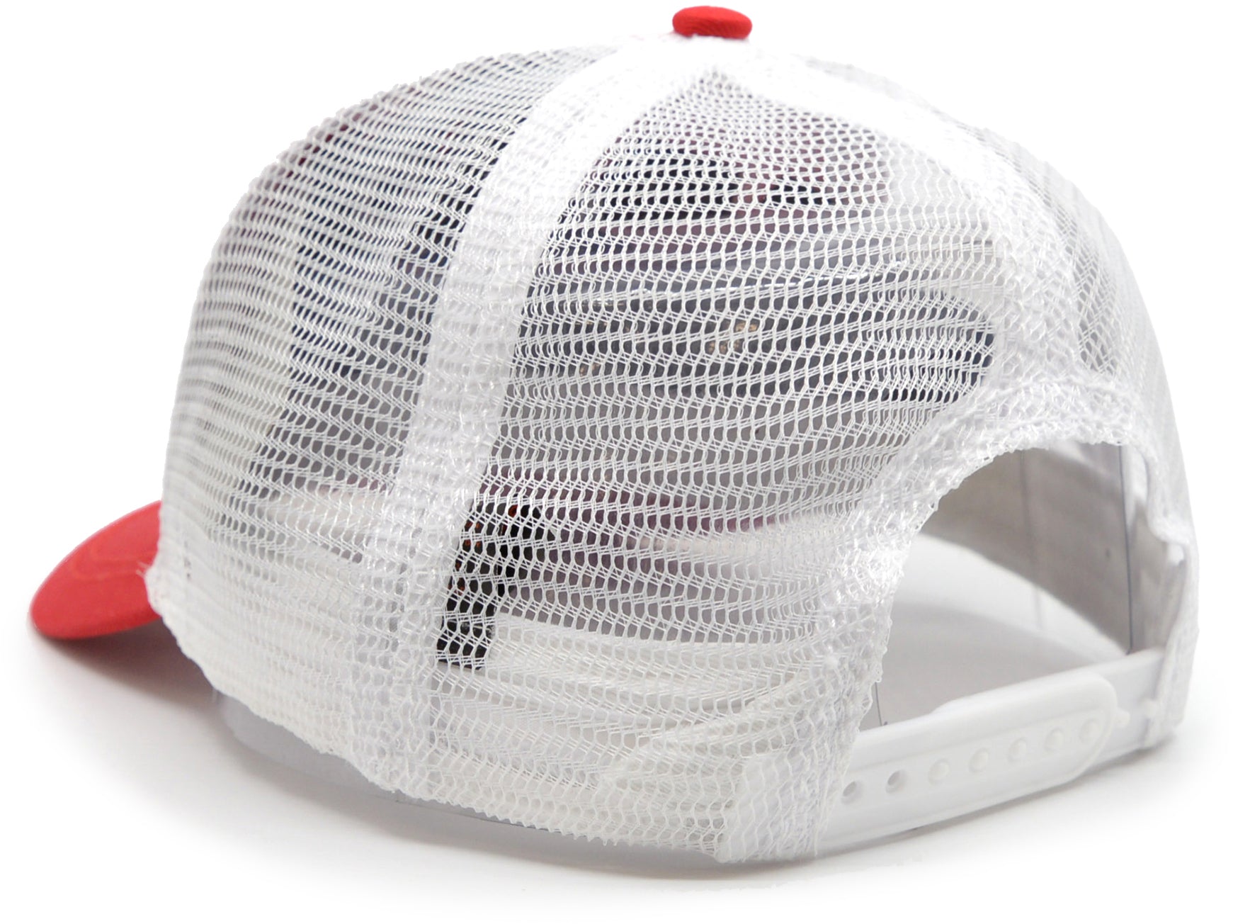 Custom-Trucker-Caps-Red-White